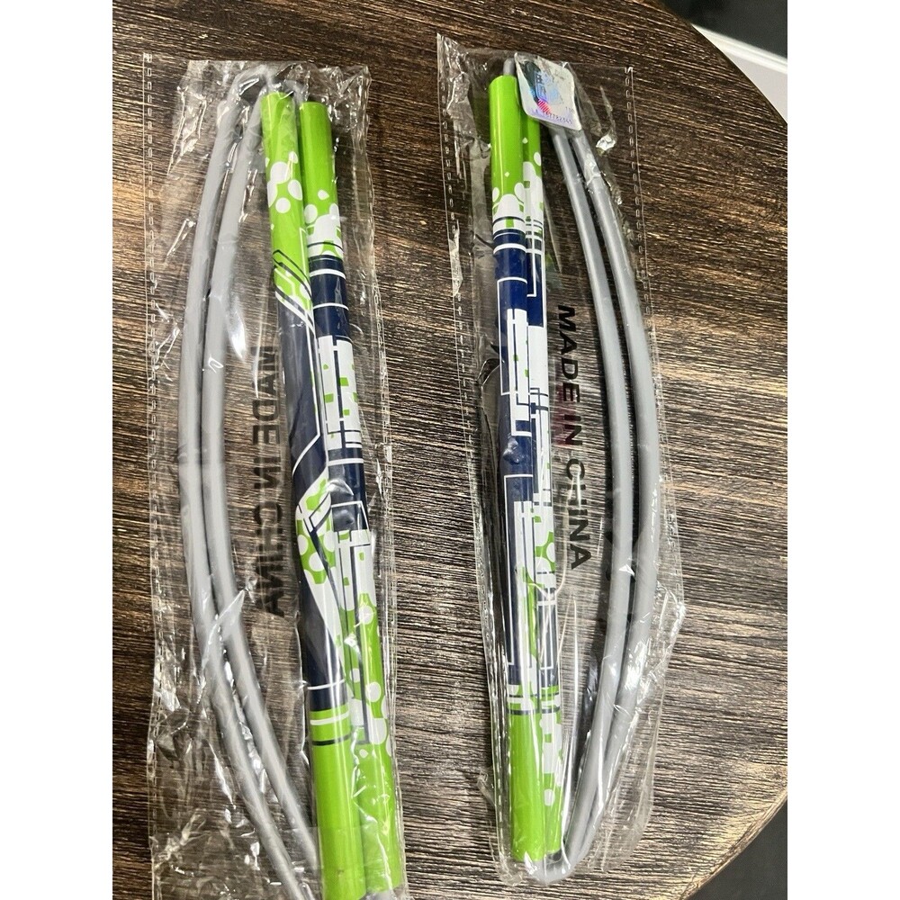 2 New Seattle Seahawks Souvenir Football NFL Banner Sports Flag swag